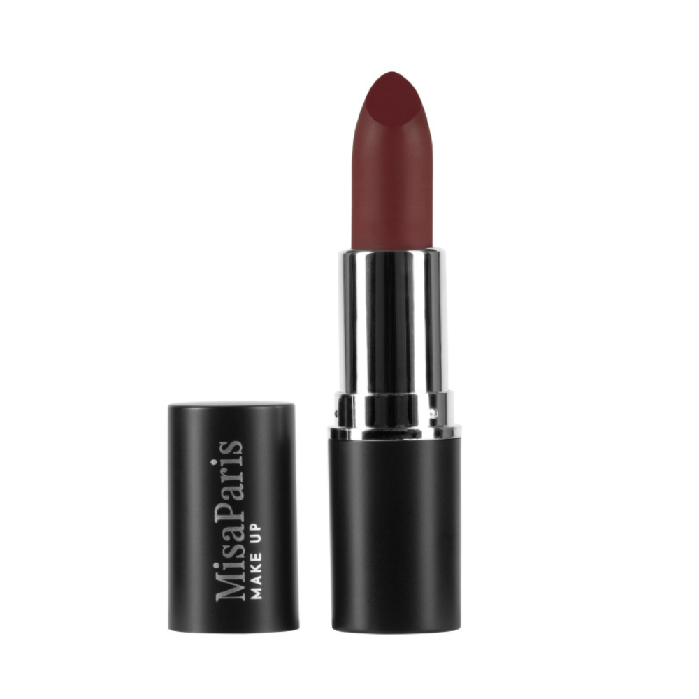 [ROUGE À LÈVRES ROUGE SATINÉ ROUGE WINE ]MisaParis makeup